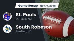 Recap: St. Pauls  vs. South Robeson  2018