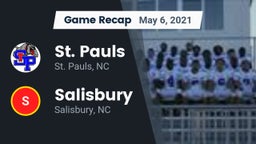 Recap: St. Pauls  vs. Salisbury  2021