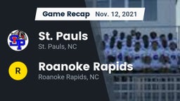 Recap: St. Pauls  vs. Roanoke Rapids  2021