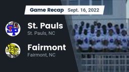 Recap: St. Pauls  vs. Fairmont  2022