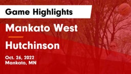 Mankato West  vs Hutchinson  Game Highlights - Oct. 26, 2022