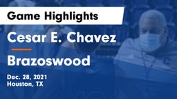 Cesar E. Chavez  vs Brazoswood  Game Highlights - Dec. 28, 2021
