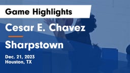 Cesar E. Chavez  vs Sharpstown Game Highlights - Dec. 21, 2023