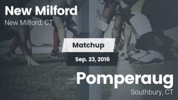 Matchup: New Milford vs. Pomperaug  2016