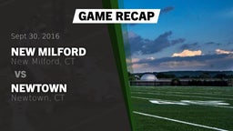 Recap: New Milford  vs. Newtown  2016