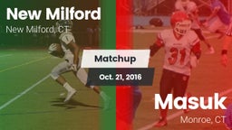 Matchup: New Milford vs. Masuk  2016