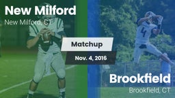 Matchup: New Milford vs. Brookfield  2016