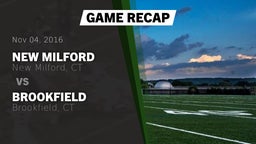 Recap: New Milford  vs. Brookfield  2016