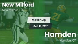 Matchup: New Milford vs. Hamden  2017
