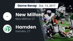 Recap: New Milford  vs. Hamden  2017