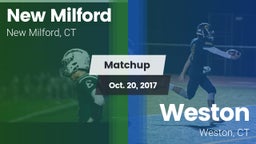 Matchup: New Milford vs. Weston  2017