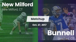 Matchup: New Milford vs. Bunnell  2017