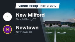 Recap: New Milford  vs. Newtown  2017