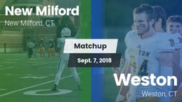 Matchup: New Milford vs. Weston  2018