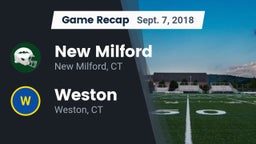Recap: New Milford  vs. Weston  2018
