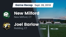 Recap: New Milford  vs. Joel Barlow  2018