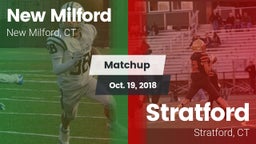 Matchup: New Milford vs. Stratford  2018