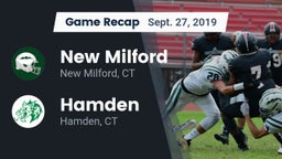 Recap: New Milford  vs. Hamden  2019