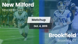Matchup: New Milford vs. Brookfield  2019