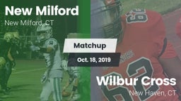 Matchup: New Milford vs. Wilbur Cross  2019