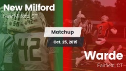 Matchup: New Milford vs. Warde  2019