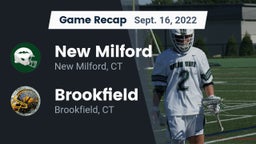 Recap: New Milford  vs. Brookfield  2022