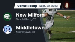 Recap: New Milford  vs. Middletown  2023