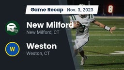 Recap: New Milford  vs. Weston  2023