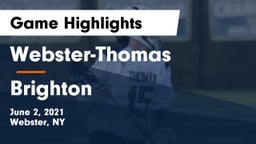Webster-Thomas  vs Brighton  Game Highlights - June 2, 2021