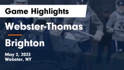 Webster-Thomas  vs Brighton  Game Highlights - May 2, 2023