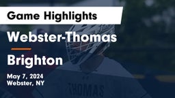 Webster-Thomas  vs Brighton  Game Highlights - May 7, 2024