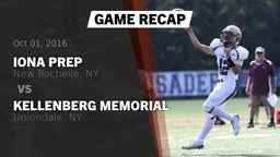 Recap: Iona Prep  vs. Kellenberg Memorial  2016