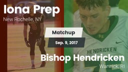 Matchup: Iona Prep High vs. Bishop Hendricken  2017