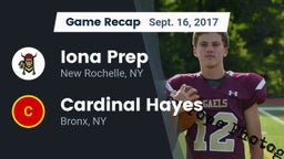 Recap: Iona Prep  vs. Cardinal Hayes  2017