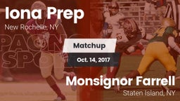 Matchup: Iona Prep High vs. Monsignor Farrell  2017