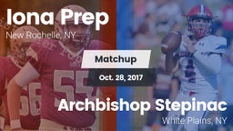 Matchup: Iona Prep High vs. Archbishop Stepinac  2017