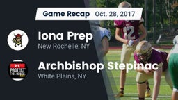Recap: Iona Prep  vs. Archbishop Stepinac  2017