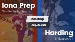 Matchup: Iona Prep High vs. Harding  2018