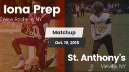 Matchup: Iona Prep High vs. St. Anthony's  2018