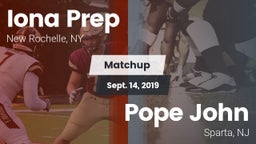 Matchup: Iona Prep High vs. Pope John 2019