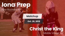 Matchup: Iona Prep High vs. Christ the King  2019