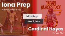 Matchup: Iona Prep High vs. Cardinal Hayes  2019