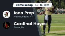 Recap: Iona Prep  vs. Cardinal Hayes  2021