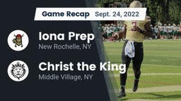 Recap: Iona Prep  vs. Christ the King  2022