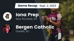 Recap: Iona Prep  vs. Bergen Catholic  2023