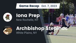 Recap: Iona Prep  vs. Archbishop Stepinac  2023