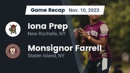 Recap: Iona Prep  vs. Monsignor Farrell  2023