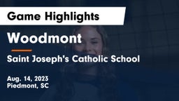 Woodmont  vs Saint Joseph's Catholic School Game Highlights - Aug. 14, 2023