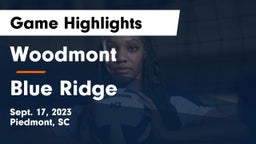 Woodmont  vs Blue Ridge  Game Highlights - Sept. 17, 2023