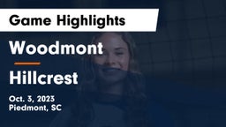 Woodmont  vs Hillcrest  Game Highlights - Oct. 3, 2023